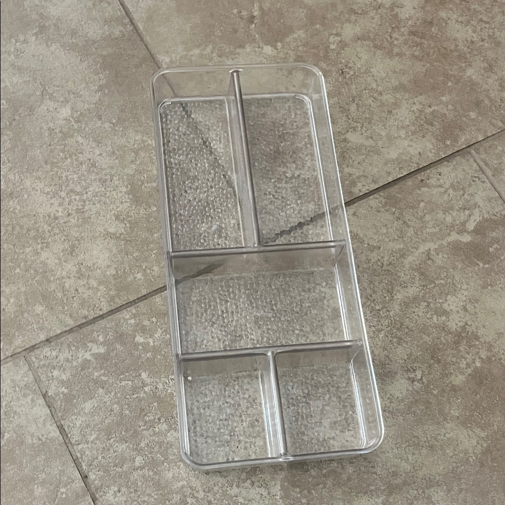 Clear Acrylic Organizer Tray